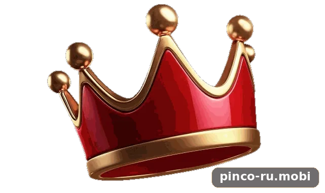 Красно-золотая корона — программа лояльности и VIP-статусы Pinco, pinco-ru.mobi